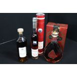 COGNAC - 3 bottles of XO Cognac to include Fontpinot XO boxed (35cl),