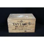 VINTAGE PORT - twelve bottles of Taylor's 1966 port in unopened original case.