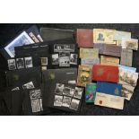 PHOTO ALBUMS & POSTCARDS - large quantit