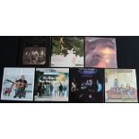CROSBY, STILLS & NASH - Lovely collection of 7 x original title/pressing LP's.