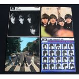 BEATLES - Nice bundle of 4 x original title LP's.