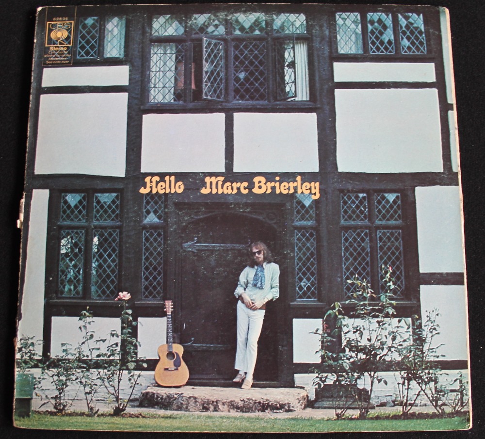 MARC BRIERLEY - HELLO - A scarce original pressing of the 1969 album The record is in VG condition