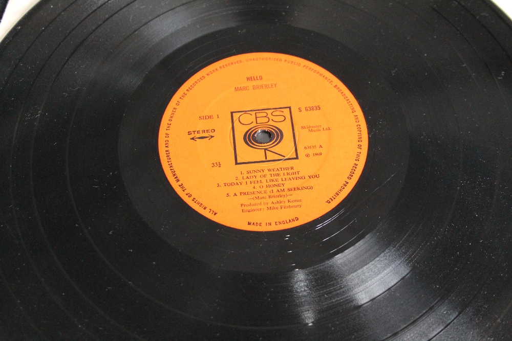 MARC BRIERLEY - HELLO - A scarce original pressing of the 1969 album The record is in VG condition - Image 3 of 4