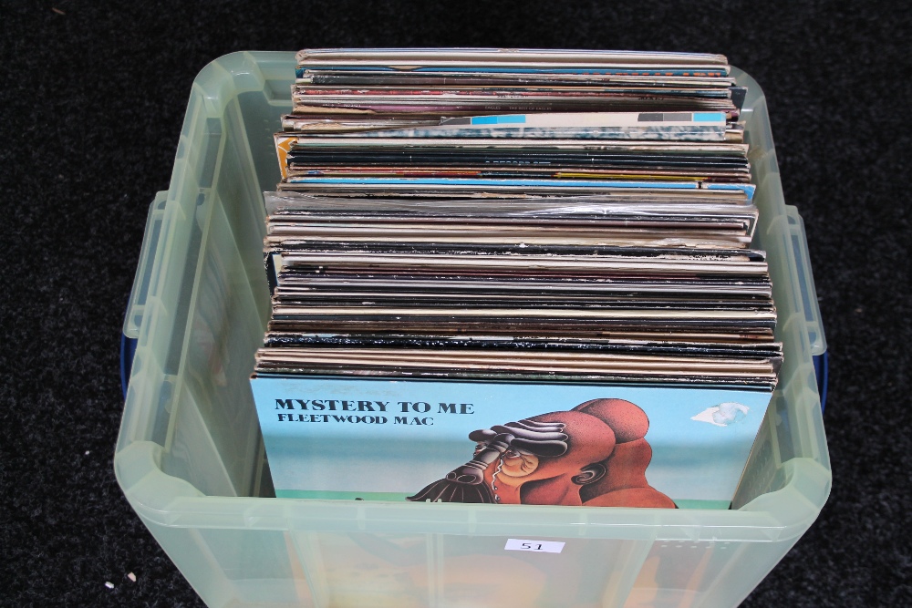 ROCK/POP - Varied collection of 67 x original title LP's.