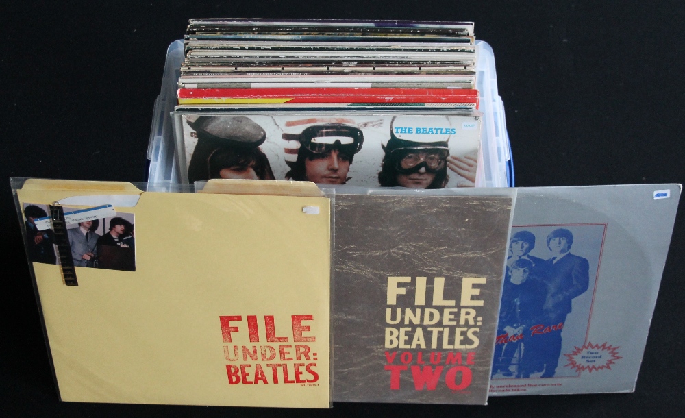 BEATLES AND RELATED - A great little varied collection of 33 x LP's to include limited edition