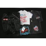 THE KINKS - four items of 1984 The Kinks merchandise to include an ice hockey shirt with 'Lets hear