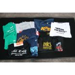 THE KINKS - a collection of thirteen t-shirts from The Kinks shows and tours to include a World