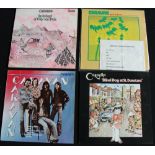 CARAVAN - Collection of 4 x original title LP's.