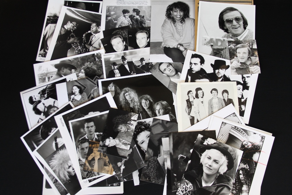 PRESS PHOTOGRAPHS - huge collection of over 1300 press promotional photographs of stars from the - Image 3 of 4