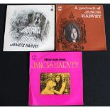JANCIS HARVEY - A collection of 3 x original title/pressing LP's.