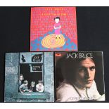 JACK BRUCE - Collection of 3 x original title LP's.