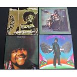 BUDDY MILES - Collection of 4 x top condition original title LP's.