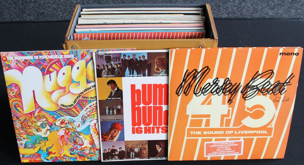 60s COMPILATIONS - Collection of 36 x compilation LP's that feature many famous groups from the 60s.