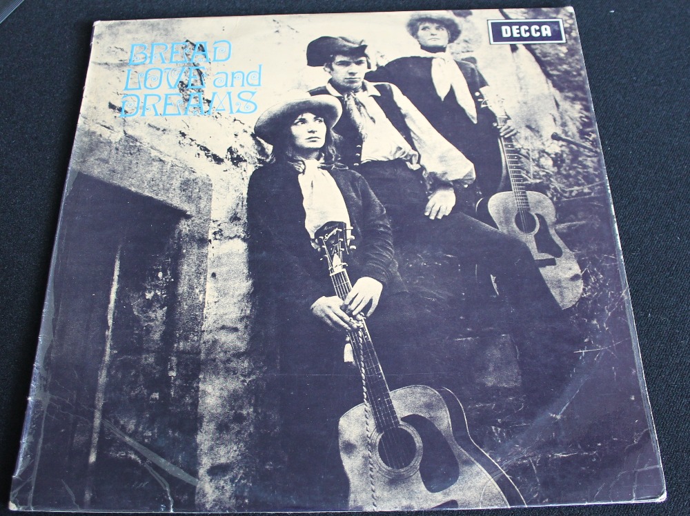 BREAD LOVE AND DREAMS - A scarce 1st UK mono pressing of the 1969 LP, issued on Decca (LK 5008).