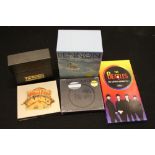 THE BEATLES AND RELATED - Collection of 5 x CD box sets.