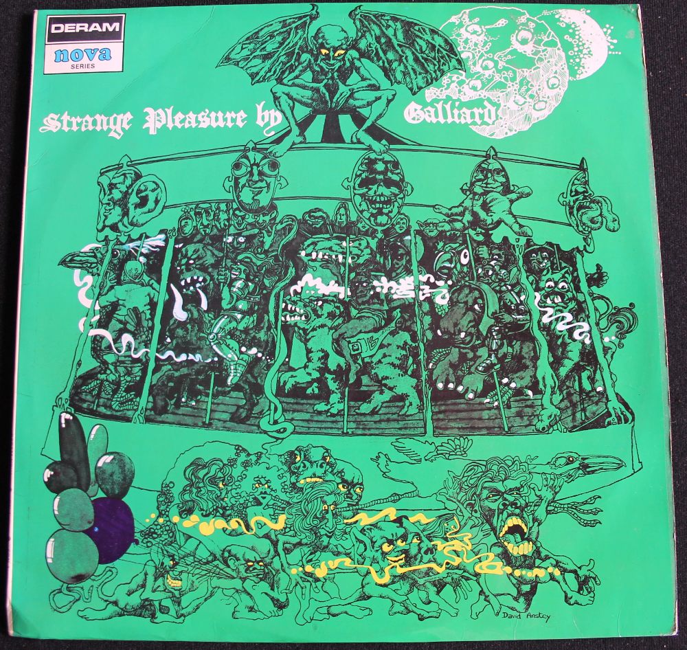 GALLIARD - STRANGE PLEASURE - A great original stereo pressing issued on the Deram Nova Series (DN