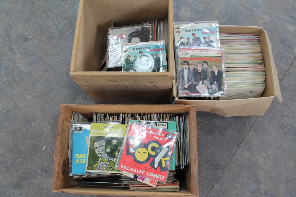 EP'S - Diverse and extensive collection of around 350 x 7" EP's.