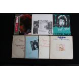 BOB DYLAN - Collection of 7 x LP's to in