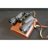 BINOCULARS - CARL ZEISS - A pair of cased Carl Zeiss binoculars DEKAREM 10 x 50 large field 7.3 mc.