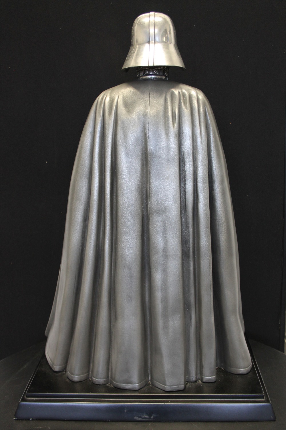 STAR WARS SIGNED SCULPTURE - Darth Vader metallic sculpture by Compulsion Gallery, - Image 4 of 8