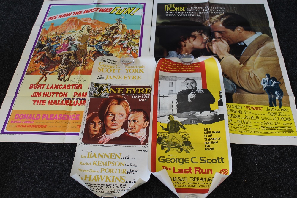 FILM MEMORABILIA - a selection of x26 mainly US and Australian film posters to include titles The