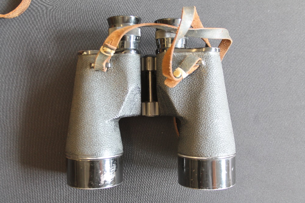 BINOCULARS - A pair of Military issue REL CANADA 1944 binoculars 7 x 50, in original leather case, - Image 3 of 3