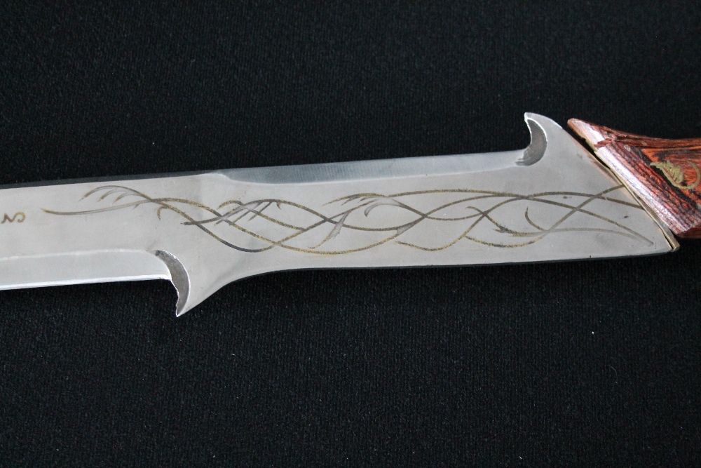 LORD OF THE RINGS - A United Cutlery replica model of Arwen's sword Hadhafang with display stand. - Image 6 of 7