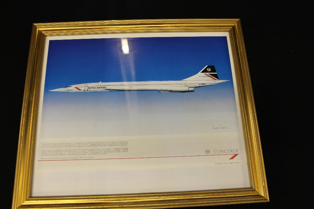 CONCORDE - A collection of passenger items to include a flight certificate September 1987, - Image 2 of 2