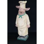 BUTCHERS PIG - a vintage butchers pig,