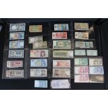 EASTERN AND SOUTHERN EUROPEAN BANK NOTES - Thirty-nine circulated and uncirculated Eastern and