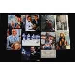 80s FILMS - a collection of x9 80s film related signed photographs to include Carl Weathers (with