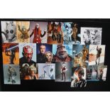 STAR WARS SIGNED PHOTOGRAPHS - a collection of x17 signed Star Wars autographs to include actors