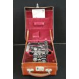 BOLEX PAILLARD - a 16mm Bolex Paillard camera in original leather case in full working order.
