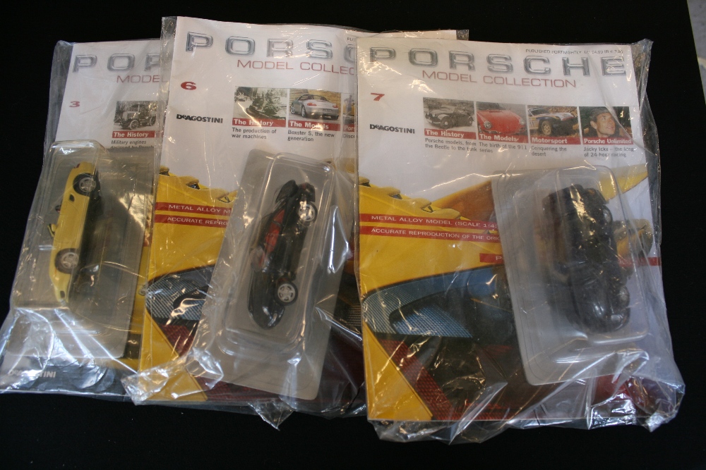 PORSCHE MODEL COLLECTION - a collection of Porsche Model Collection Magazine merchandise to include - Image 2 of 2