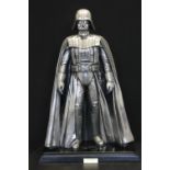 STAR WARS SIGNED SCULPTURE - Darth Vader metallic sculpture by Compulsion Gallery,