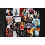 SCIENCE FICTION - x17 science fiction related signed photographs to include Michael Biehn (with