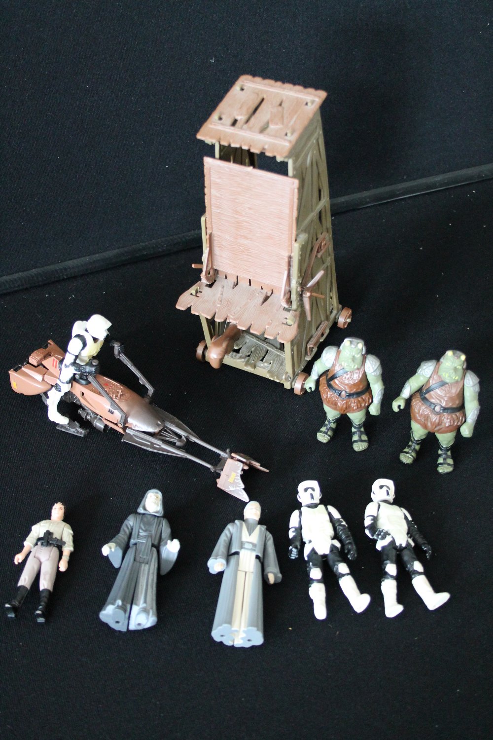 STAR WARS - a collection of Star Wars figures to include an original Tonka corporation 1995