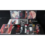 BRUCE SPRINGSTEEN - Great collection of 13 x LP's, 12" and limited edition picture discs.