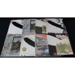 LED ZEPPELIN - Collection of 8 x early title LP's to include original UK pressings as well as