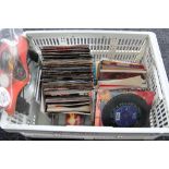 ROCK/POP SINGLES - Collection of around 100 x 7" singles.