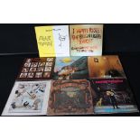 RICHARD AND LINDA THOMPSON - Collection of 8 LP's to include original pressings on Island and