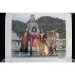 KISS - a limited edition photograph of Kiss in Kyoto Japan in 1977,