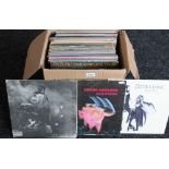 ROCK - Nice large collection of around 50 x LP's to include collectible titles.