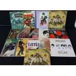 60s - Interesting collection of 15 original LP's that includes rare pressings.