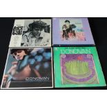 DONOVAN - Collection of 4 x LP's.