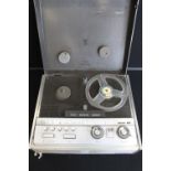 REEL TO REEL - a Grundig De Luxe TK 247 reel to reel player with UK mains lead.