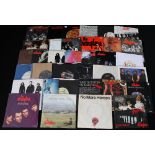 THE STRANGLERS - Nice collection of 6 x LP's, 2 x 12" and 35 x 7" singles.