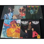 JIMI HENDRIX - Collection of 5 x original title LP's.