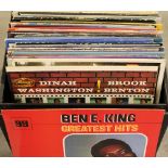 SOUL - Nice varied collection of 66 x LP's and 2 x 12" singles. Artists to include Ben E.