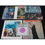 BLUES ROCK - Collection of 9 x LP's and 1 x 7" single.